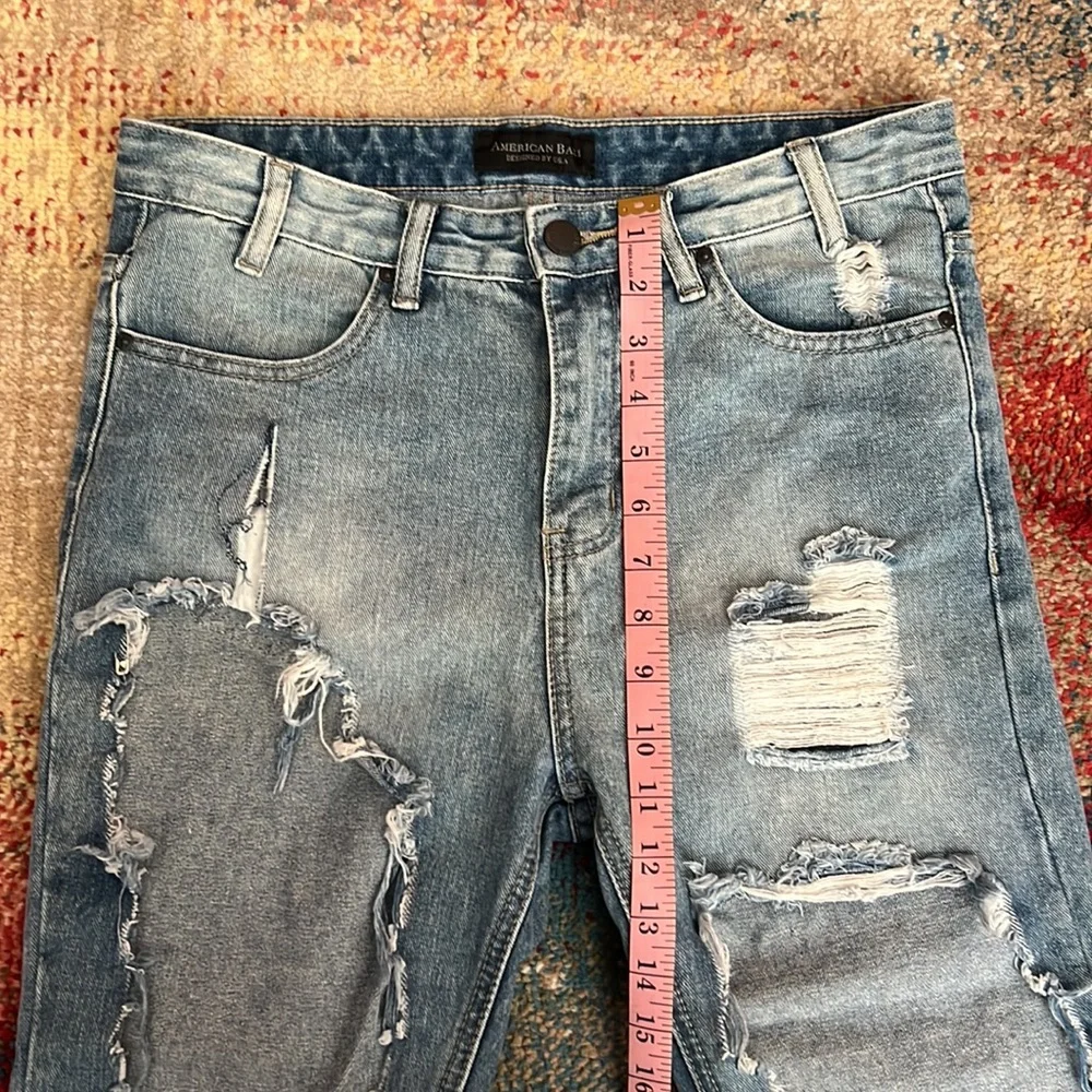 American Bazi Distressed Skinny Jeans